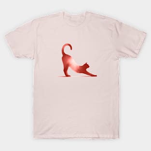 stretching cat T-Shirt